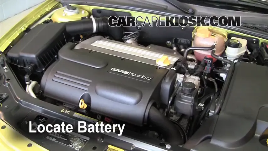2004 Saab 9-3 Arc 2.0L 4 Cyl. Turbo Convertible (2 Door) Battery